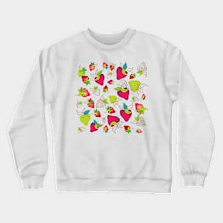 Strawberry field pattern Crewneck Sweatshirt